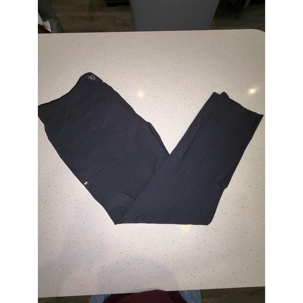 Kuhl Resistor Chino Pants Mens 34x30 Charcoal Grey Technical Hiking Outdoor
